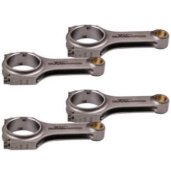 Hbeam 4340 Connecting Rods compatible for Nissan Rogue Altima QR25 QR25DE 2.5L Conrods